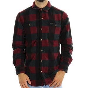 CAMICIA FLARE GUN BORDEAUX